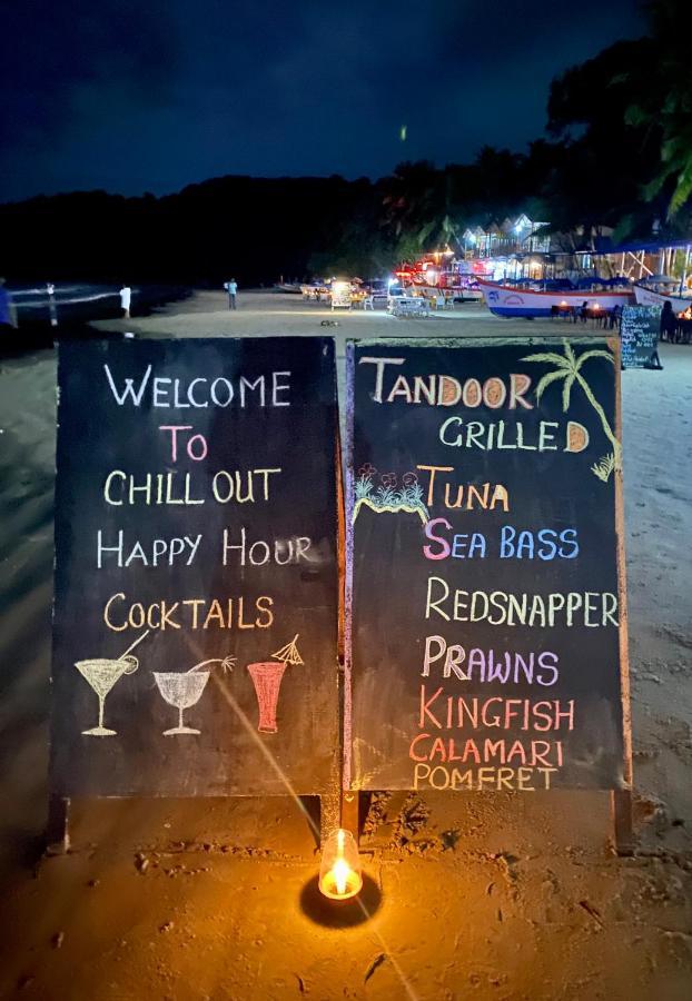 Chill Out Jasmine Restaurant Bar Rooms Palolem Εξωτερικό φωτογραφία